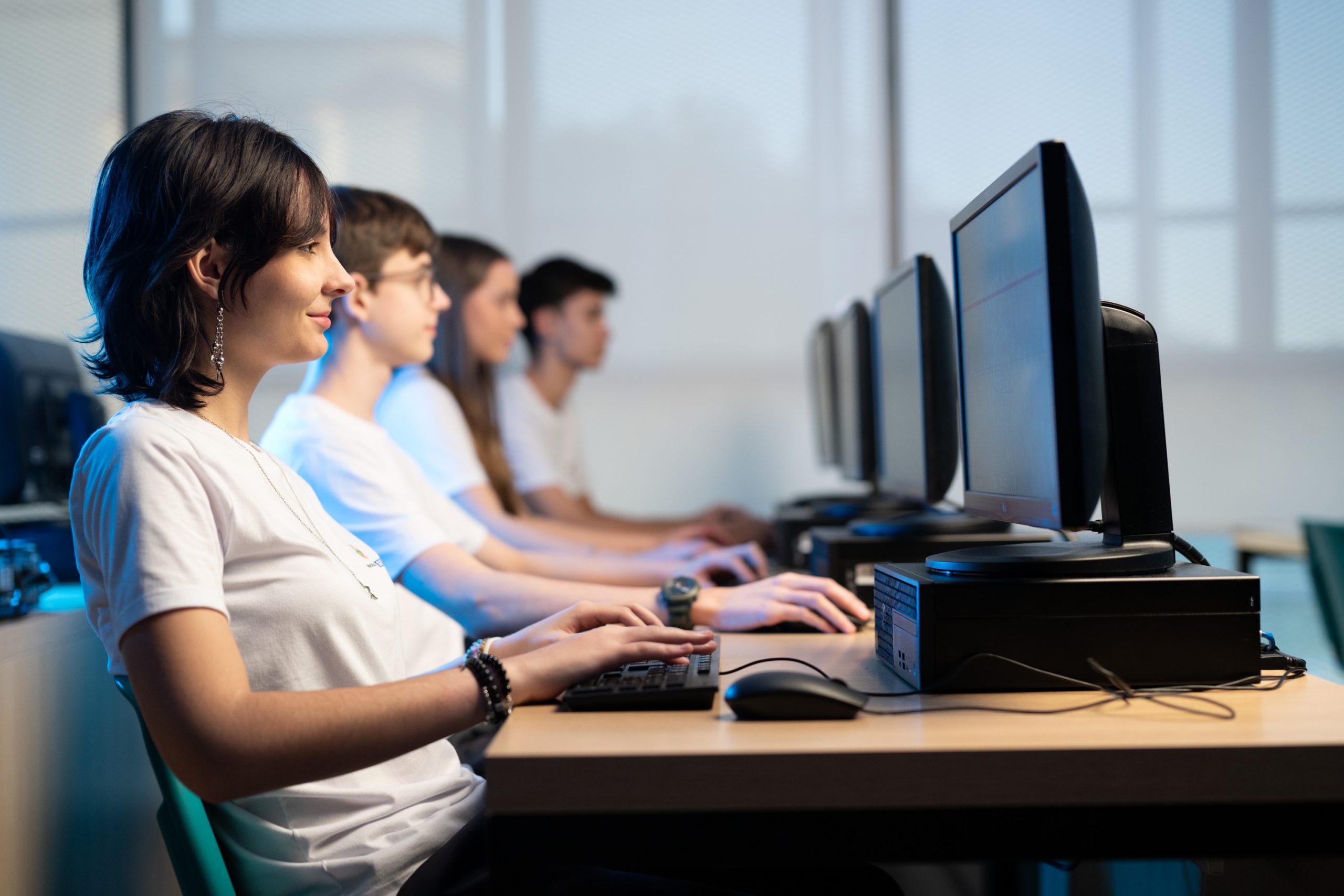 Foto de estudantes Escola Sesi