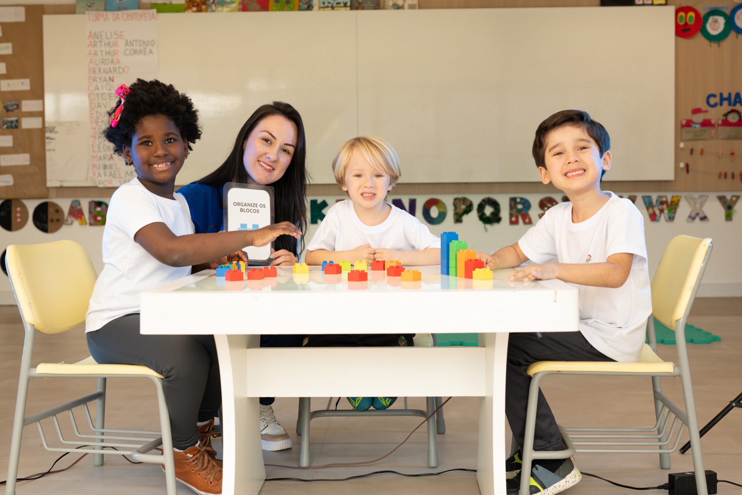 Foto de estudantes Escola Sesi