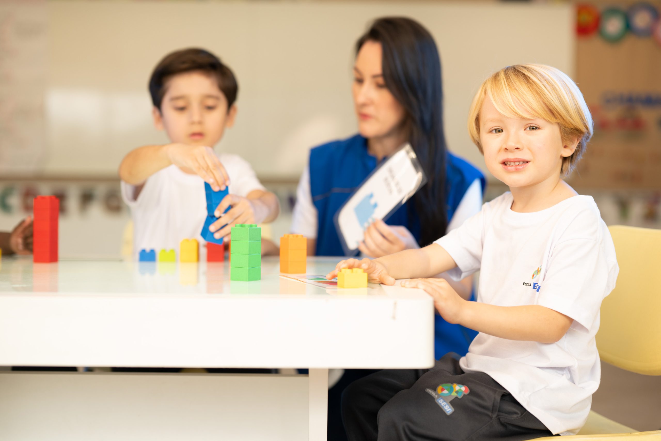 Foto de estudantes Escola Sesi