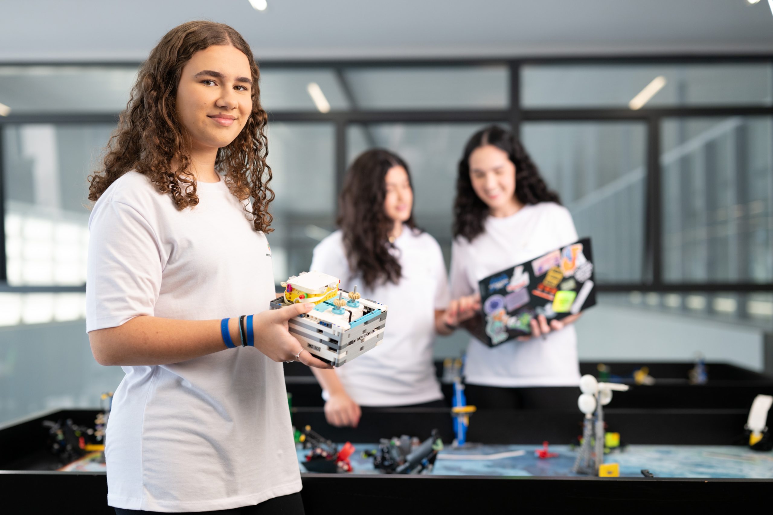 Foto de estudantes Escola Sesi