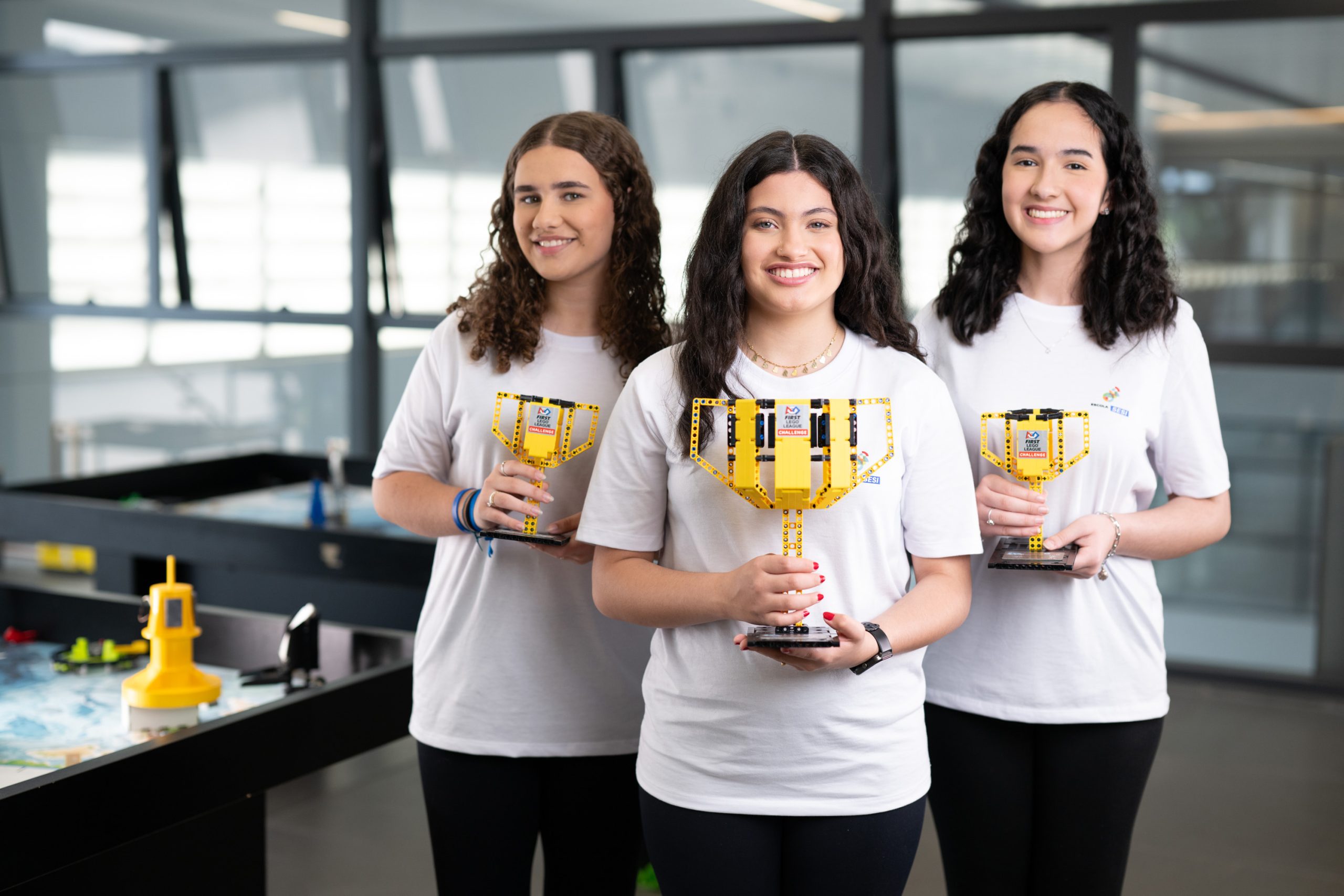 Foto de estudantes Escola Sesi