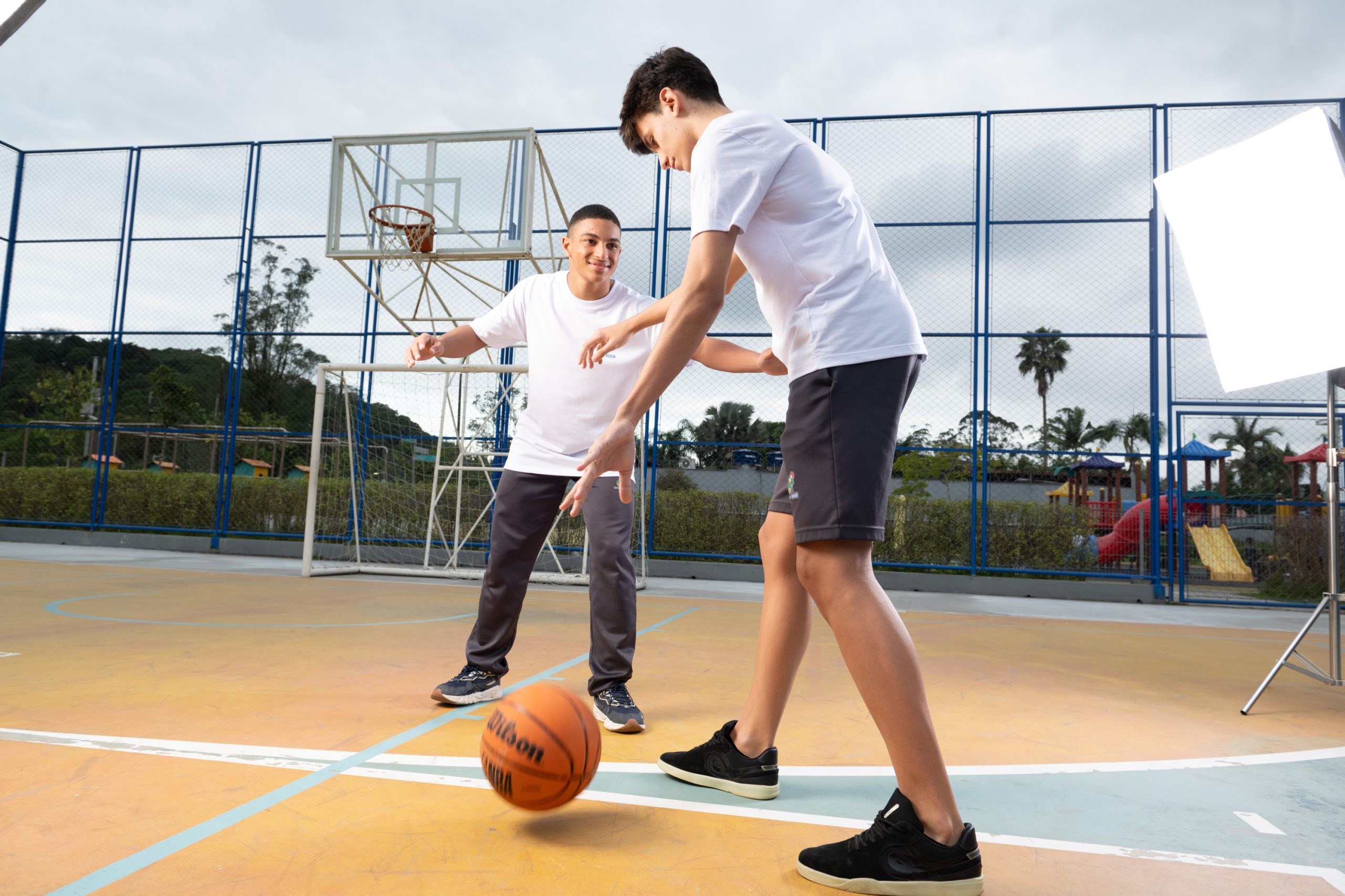 Foto de estudantes Escola Sesi
