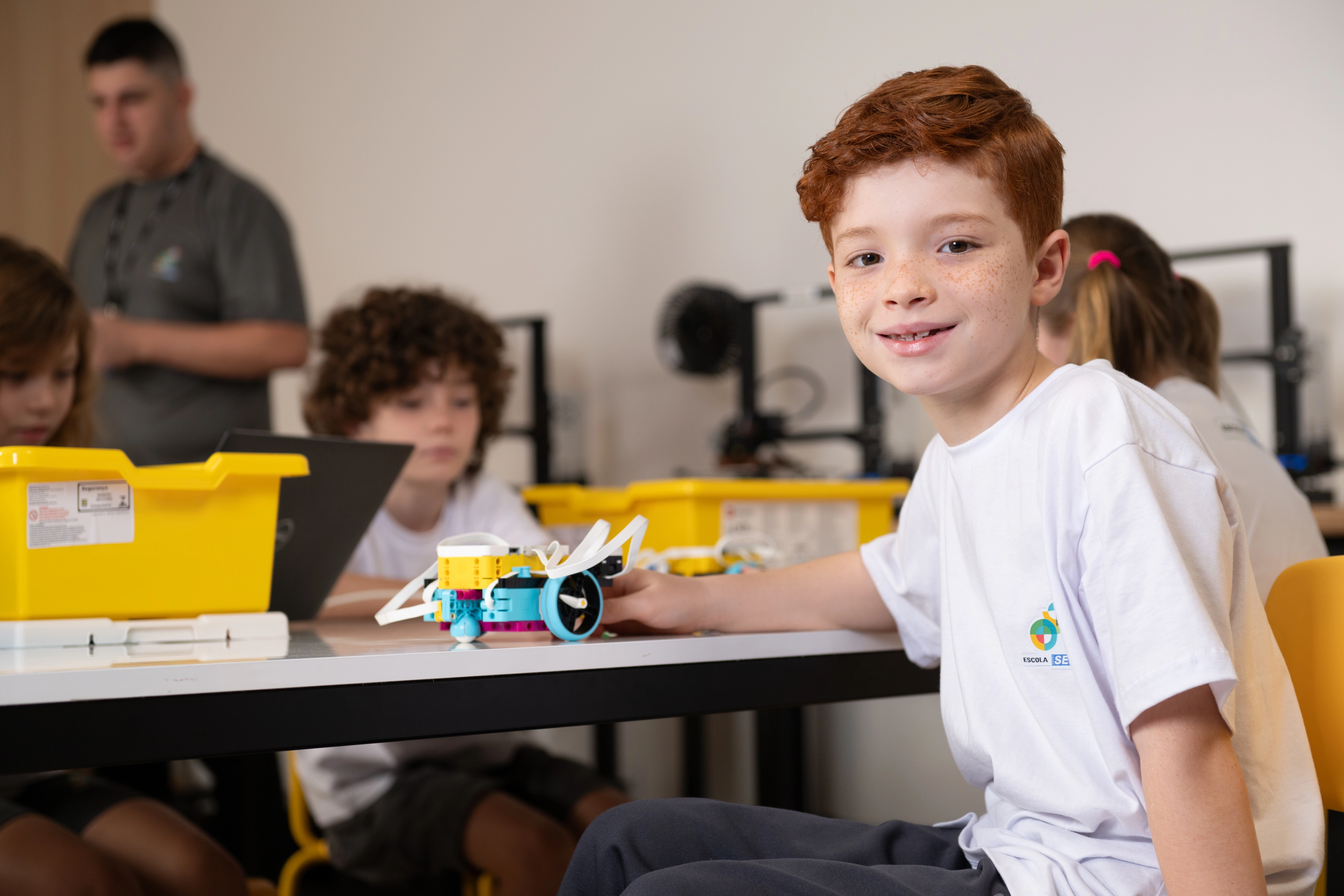 Foto de alunos Escola Sesi