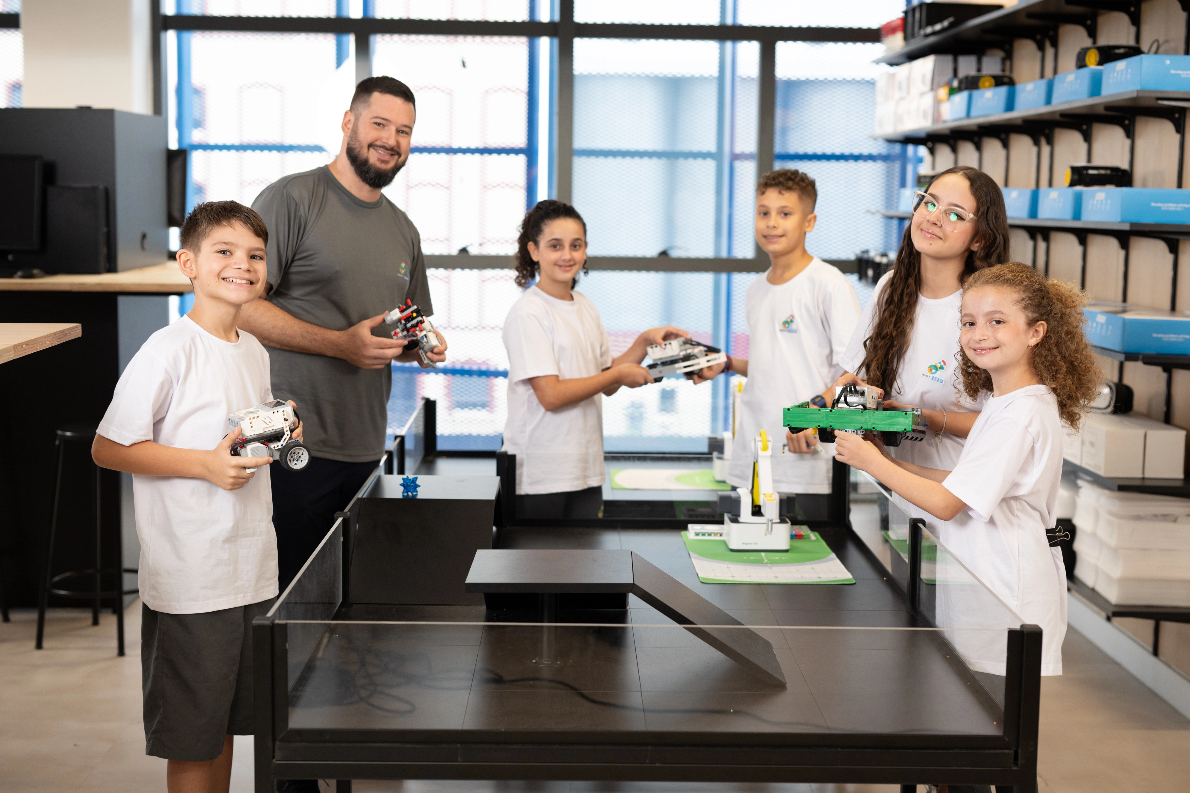 Foto de alunos Escola Sesi