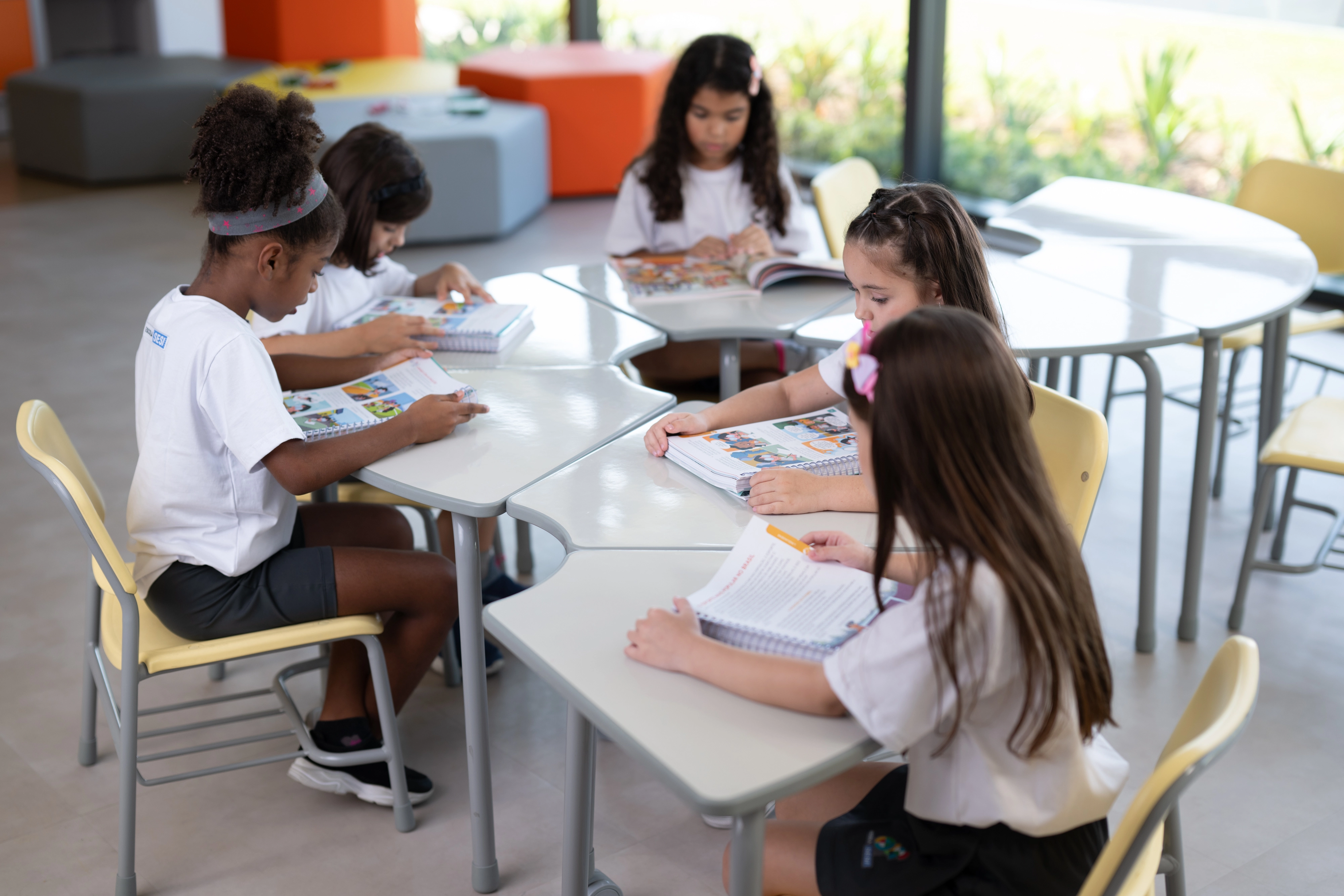 Foto de alunos Escola Sesi